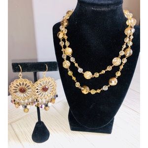 3/$20 NECKLACE W/ CHOICE OF EARRING AS SET